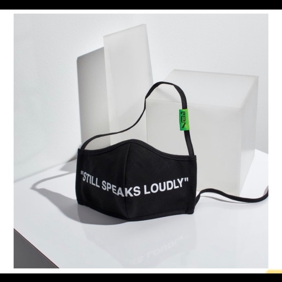 ⭕️Virgil Abloh’s “STILL SPEAKS LOUDLY” mask - Picture 4 of 5